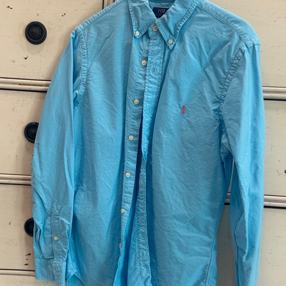 Polo Ralph Lauren Men's Sky Blue Casual Shirt